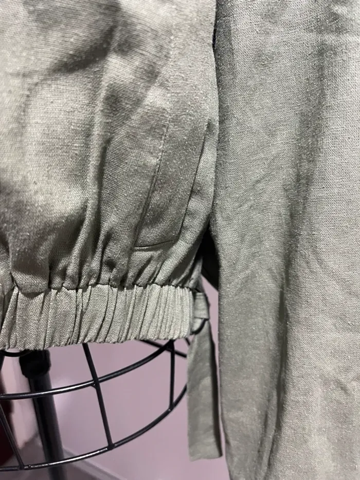 🟩 Magnifique blouson court style aviateur 🟩 P - photo numéro 3