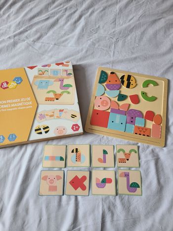 Mon 1er jeu de formes magnétiques