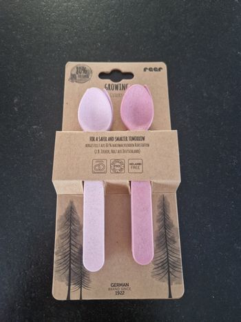 Couverts cuillères/fourchettes roses