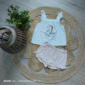 💤 Pyjama Fille 2 pièces – Taille 4 ans – H&M 💖