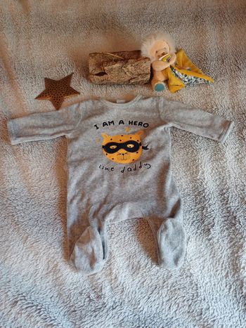 Pyjama garçon taille 1 mois kiabi