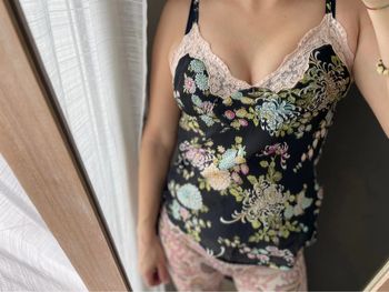 Débardeur nuisette dentelle Maje