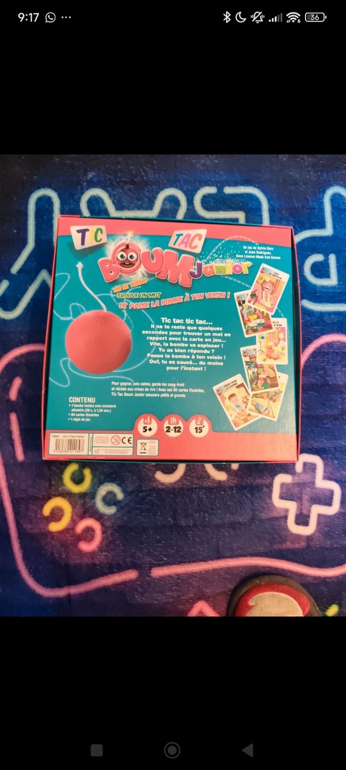 Jeu Tic tac boum junior - photo numéro 2
