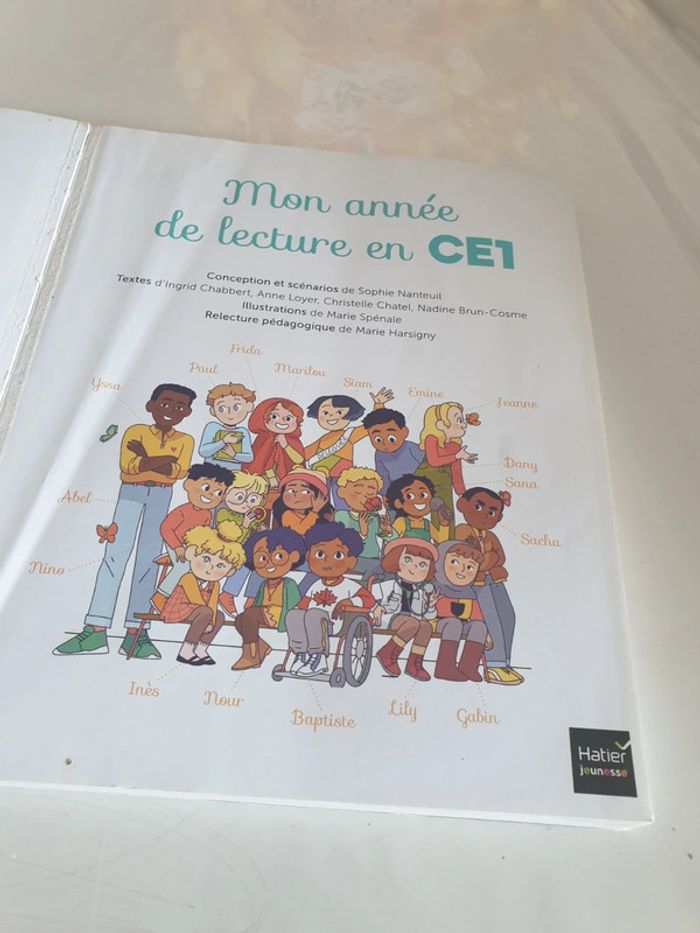Livre Mon année de lecture CE1 - photo numéro 4