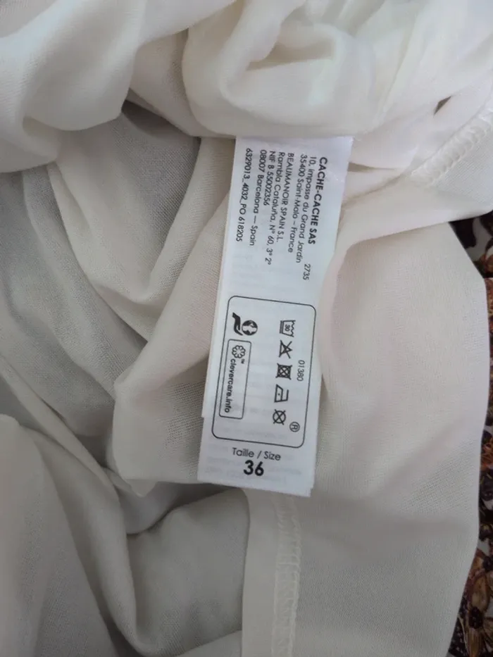 Robe à bretelles Cache-Cache - Taille 36 - Neuve avec étiquette - photo numéro 5