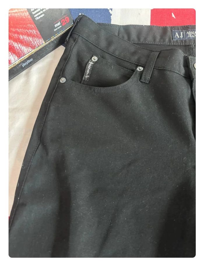 Pantalon de costume Armani Jeans taille 40 patte d’éléphant - photo numéro 7
