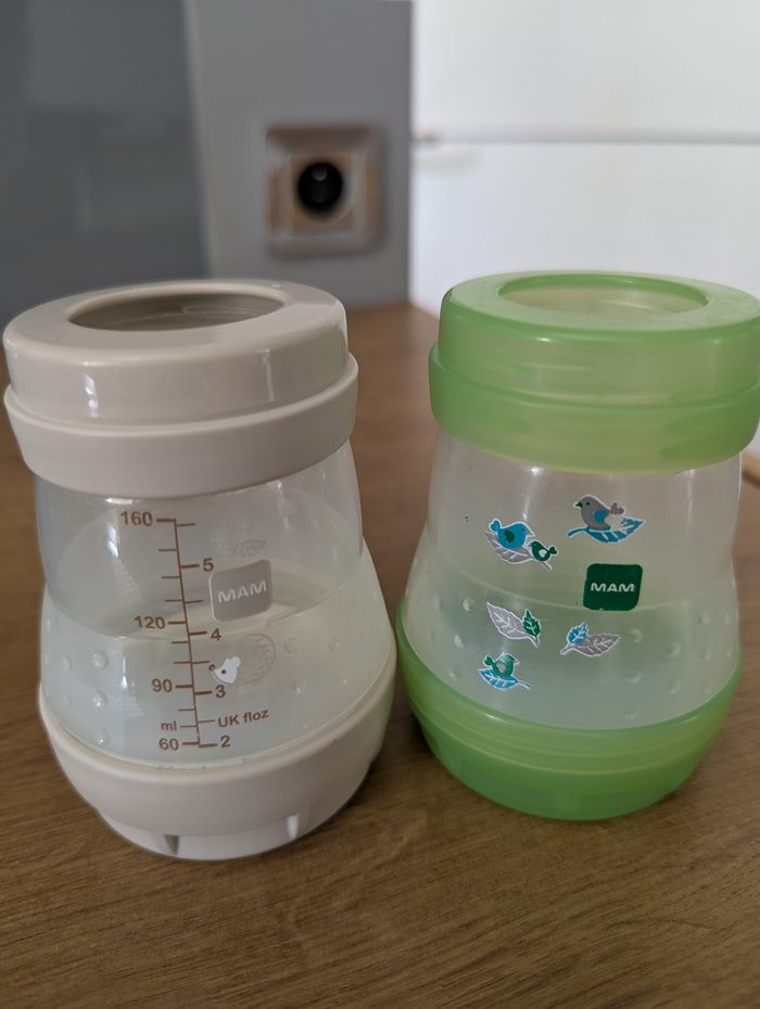 2 biberons mam 160ml
