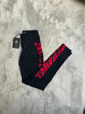 Legging HPE noir rouge taille S