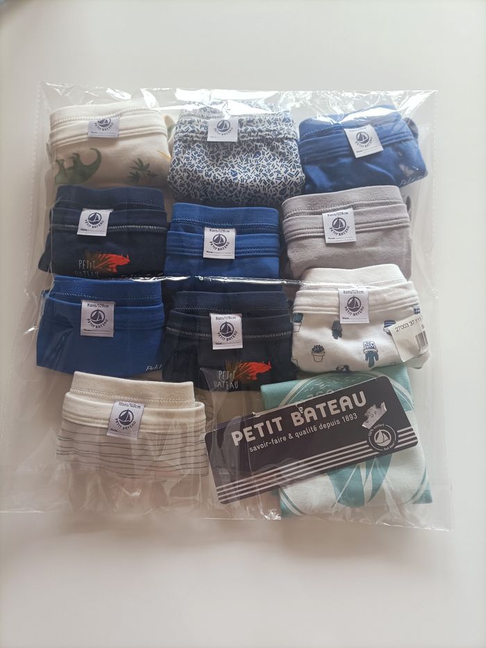 Lot de slip petit bateau - photo numéro 3