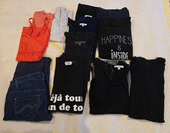 Lot vêtements grossesse M