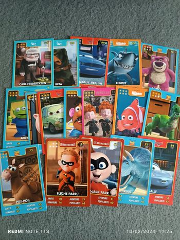 Cartes Disney Pixar