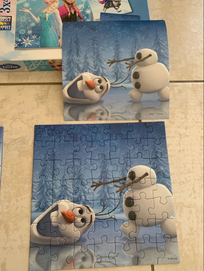 Puzzles La Reine des Neiges - photo numéro 3