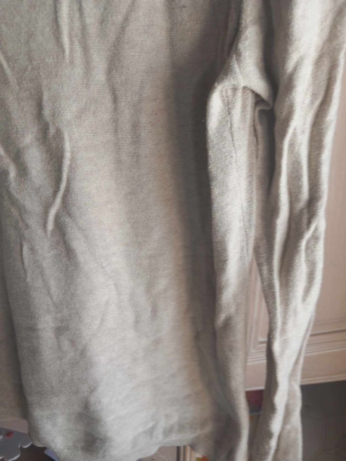 Pull fin beige taille M Bonobo - photo numéro 9