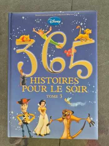 Livre Disney - 365 Histoires Pour Le Soir - Tome 3