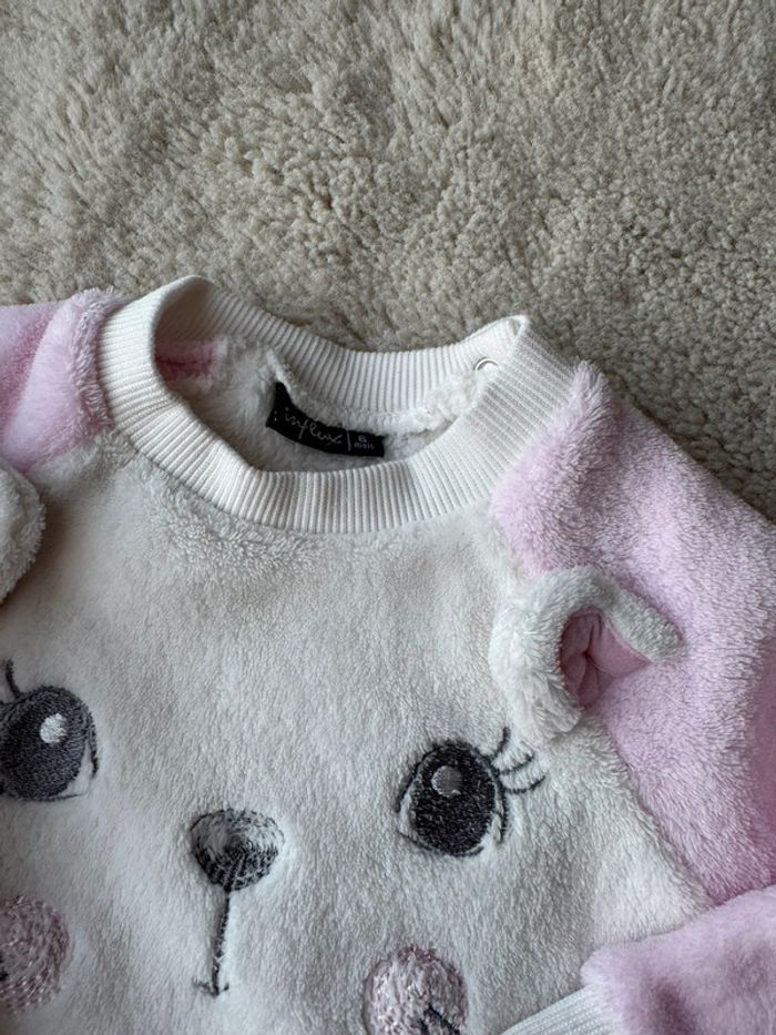 👚lot de 3 pulls - bébé fille - 6 mois - terre de marin - Kiabi- très bon état - photo numéro 6