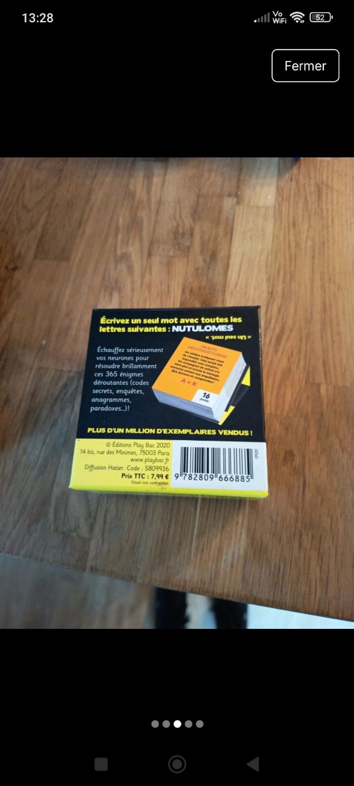 Jeu énigme - photo numéro 4