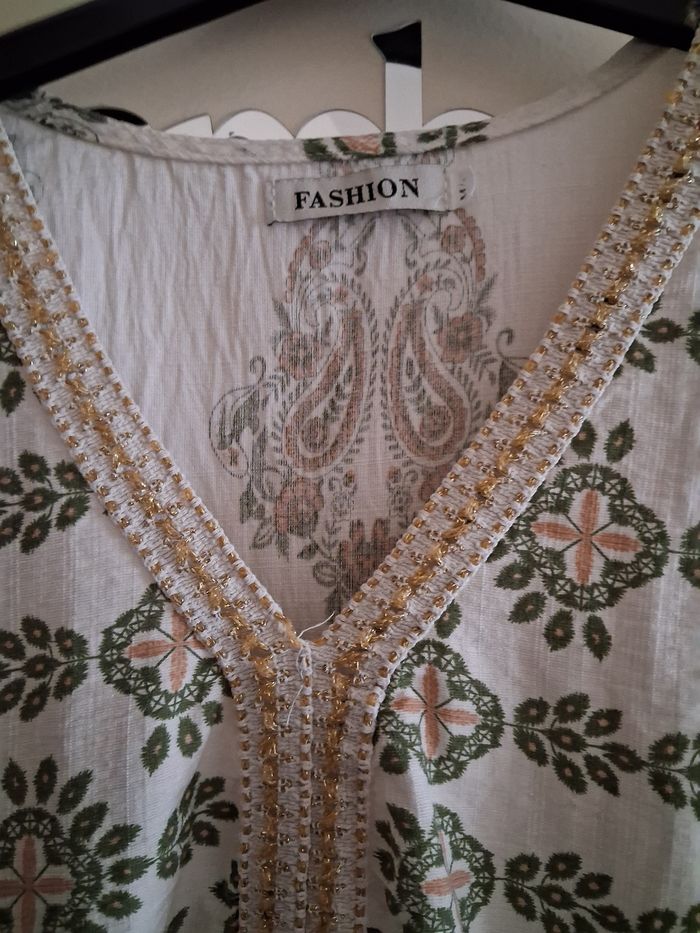 Belle robe longue fluide et légère, Fashion taille 38 - photo numéro 3