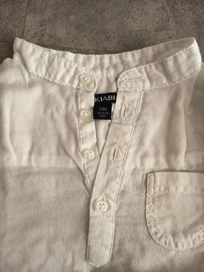 Chemise Kiabi 12 mois - photo numéro 2