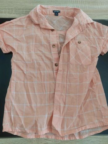 Chemise manches courtes 6 ans