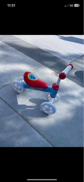 Vélo pat patrouille