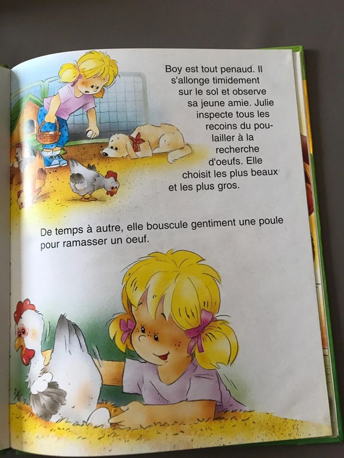 Livre Julie à la ferme - photo numéro 5