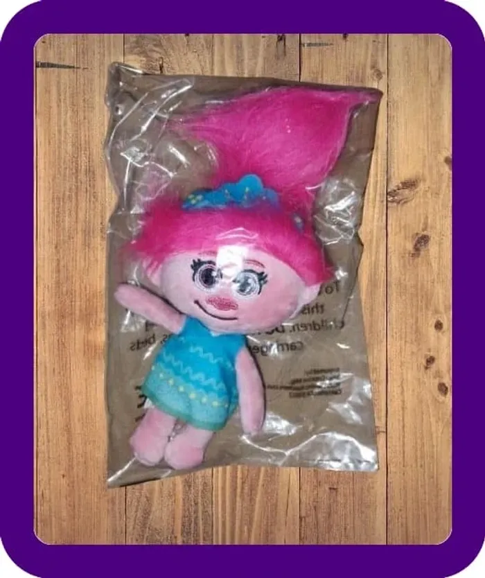 Peluche Trolls fille 18 cm