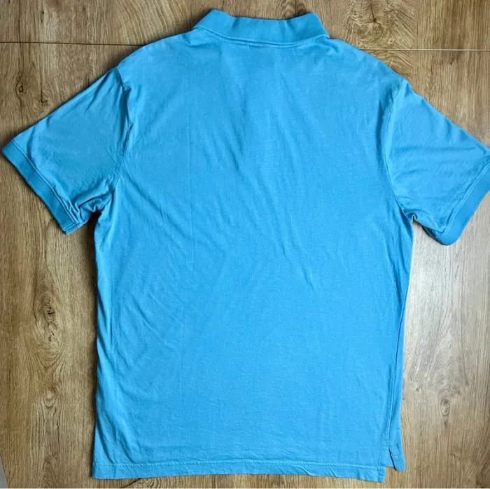 Polo/chemise/t.shirt bleu Nike (brodé) pour homme, taille M - photo numéro 3