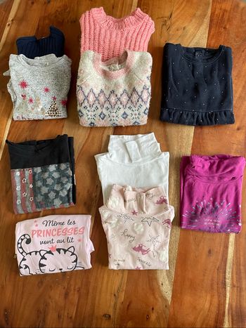 Lot de vêtement automne hiver fille 3 ans