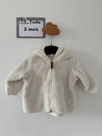 Gilet chaud - taille 3 mois 🌼