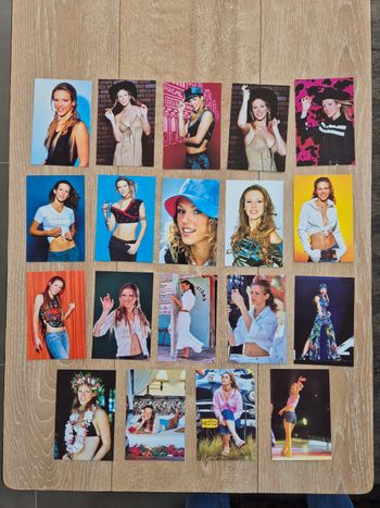 Lot photos Lorie collection panini