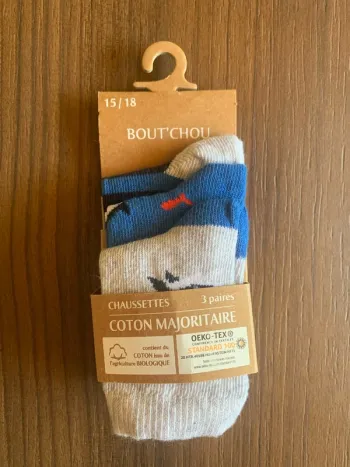 Lot chaussettes bébé Bout’chou