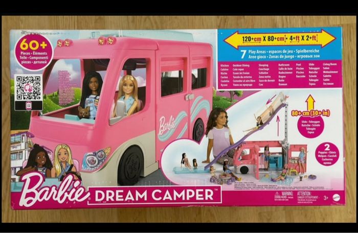 Camping car barbie dream camper