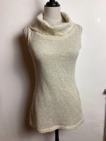Pull écru et doré Shasa 36