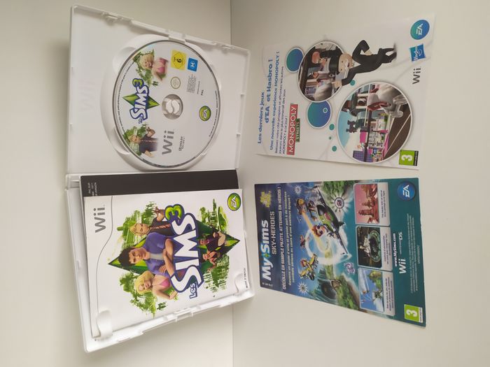 Les Sims 3 Nintendo Wii complet boite notice PAL FR - photo numéro 3