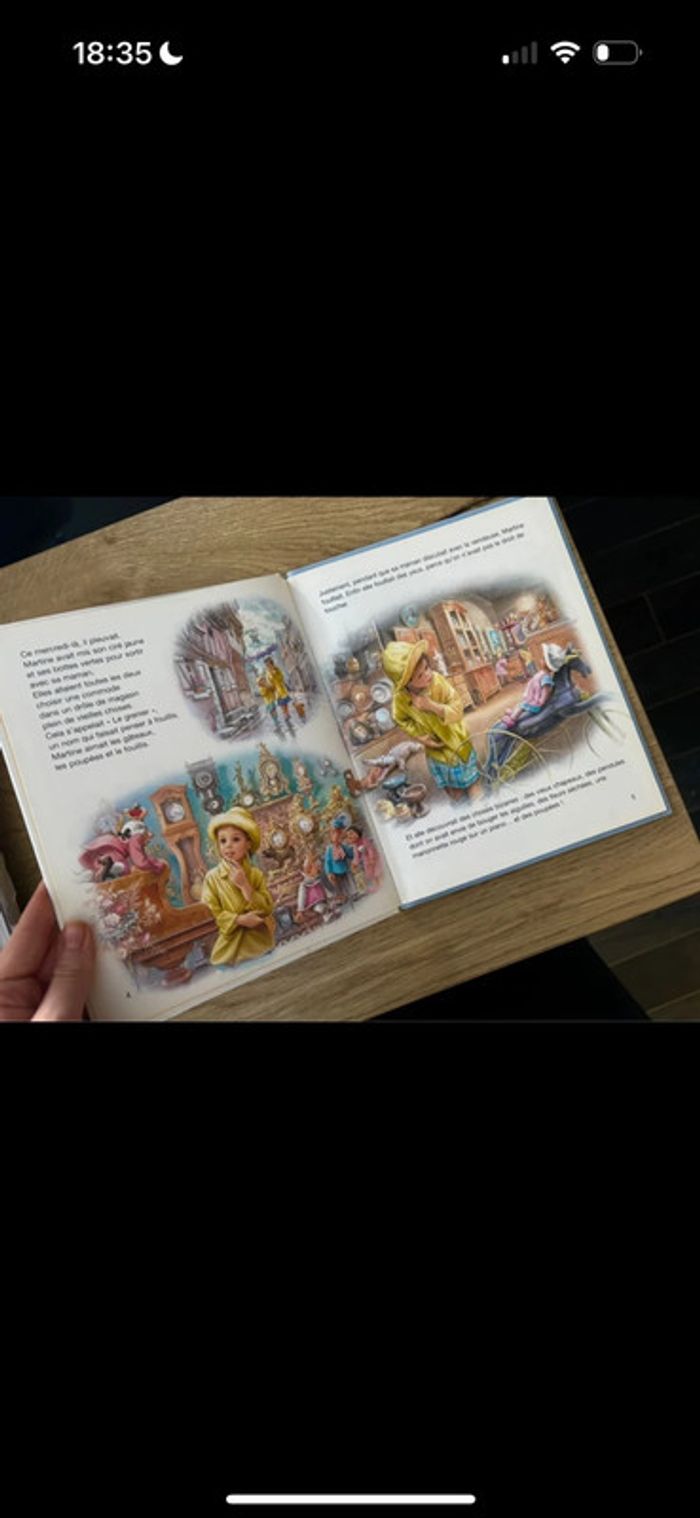 Livre Vintage Martine et le cadeau d’anniversaire pour Enfants - photo numéro 5