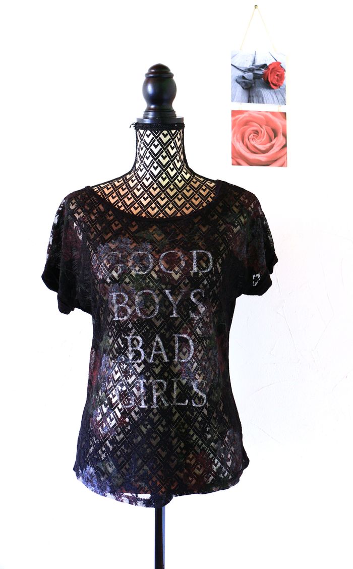 🌸T-shirt devant en dentelle, Pimkie, taille 38 M