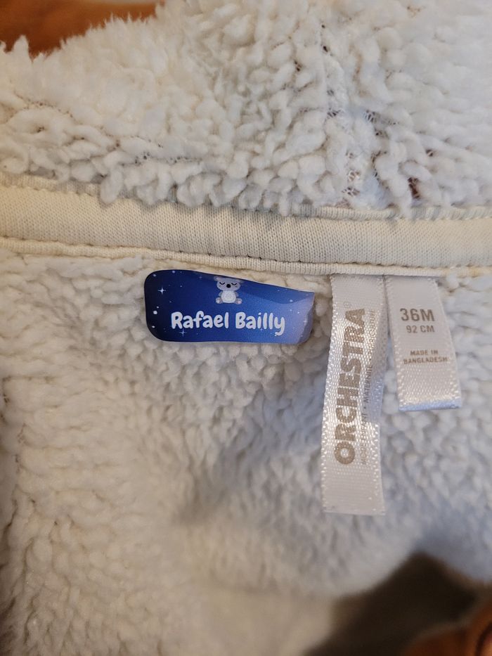 Veste fourré bien chaude 36 mois - photo numéro 2