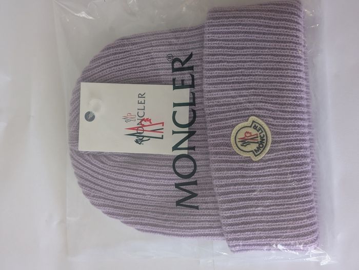 Bonnet mauve moncler taille unique - photo numéro 4