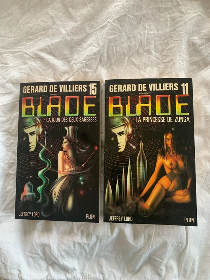 Lot de 2 livres blade