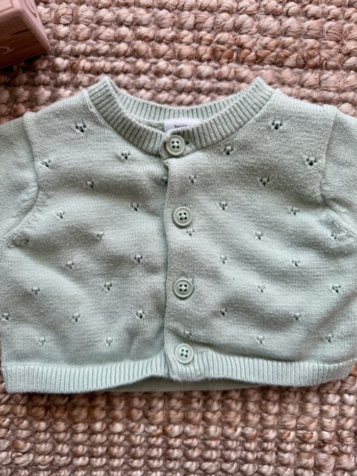 Gilet Petit Bateau 3mois / 60cm - photo numéro 2