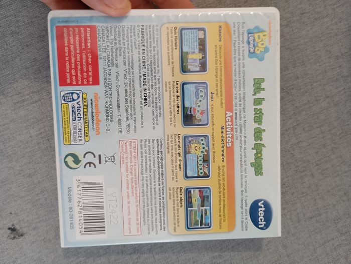 Jeu Storio bon l'éponge de VTech - photo numéro 3