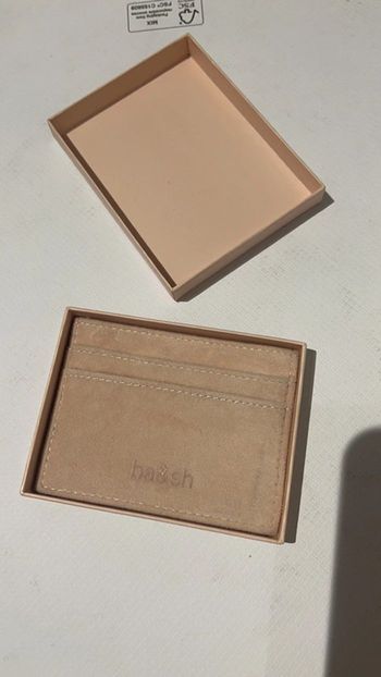 Porte carte rose ba&sh