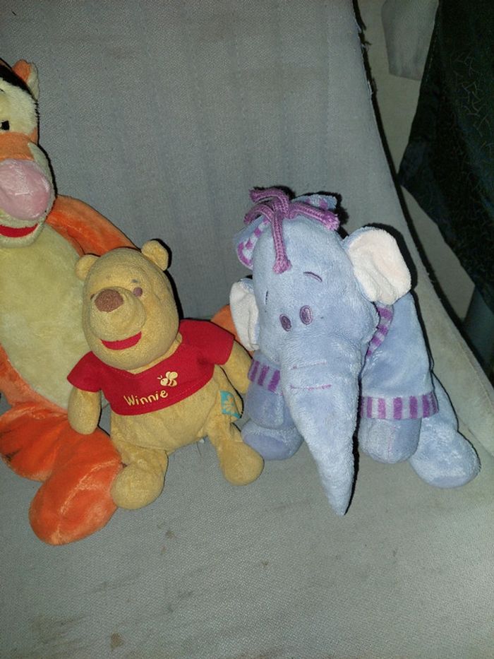 Ensemble peluches winnie tigrou - photo numéro 3
