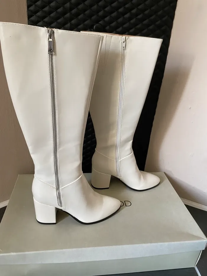 Bottes blanches Even&Odd - photo numéro 2
