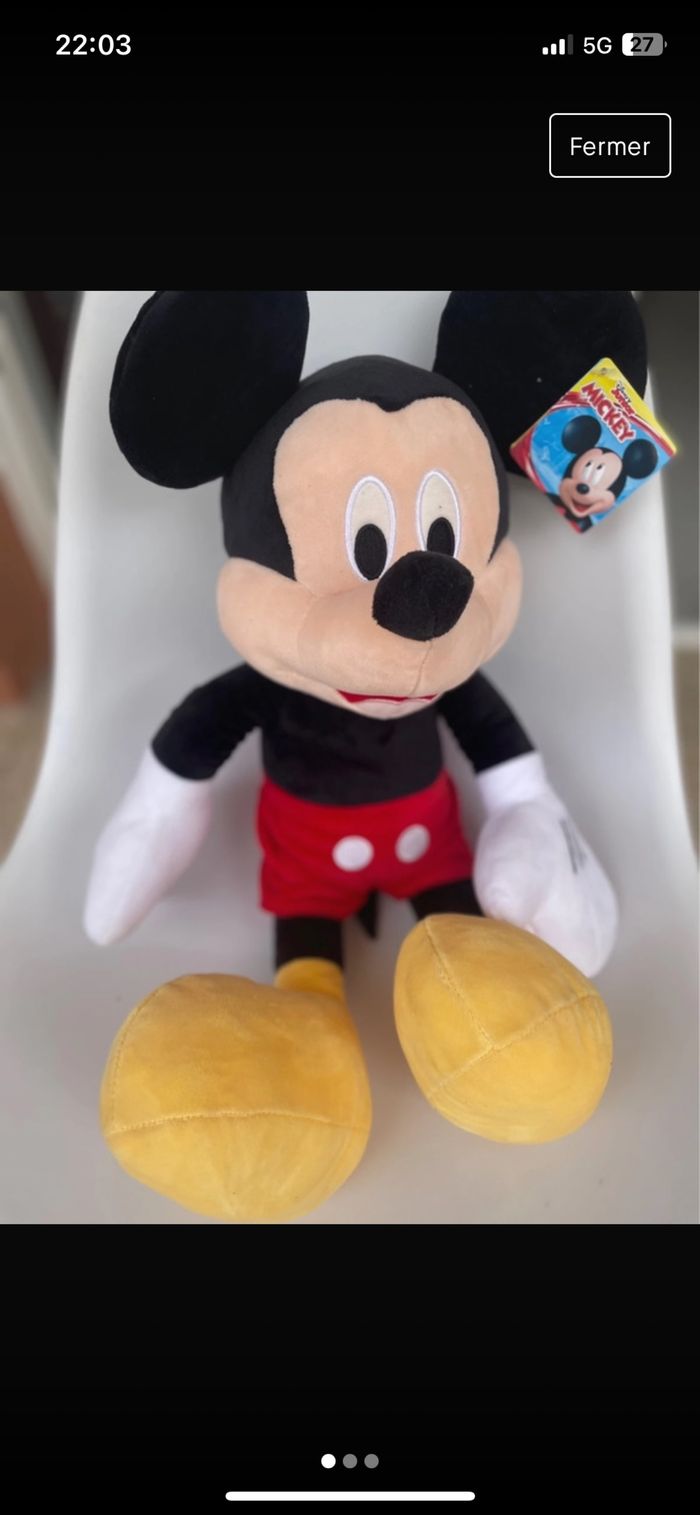 Peluche Mickey