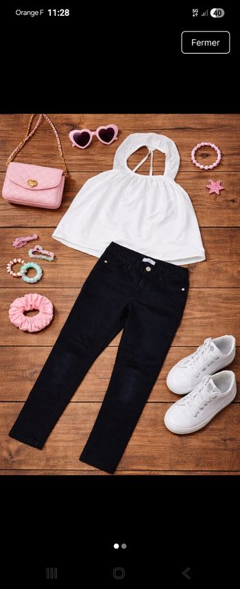 Joli ensemble fille 10 ans