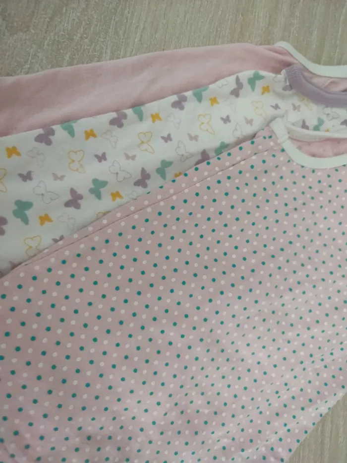 Lot de 3 maillots de corps débardeur 2/4 ans - photo numéro 2