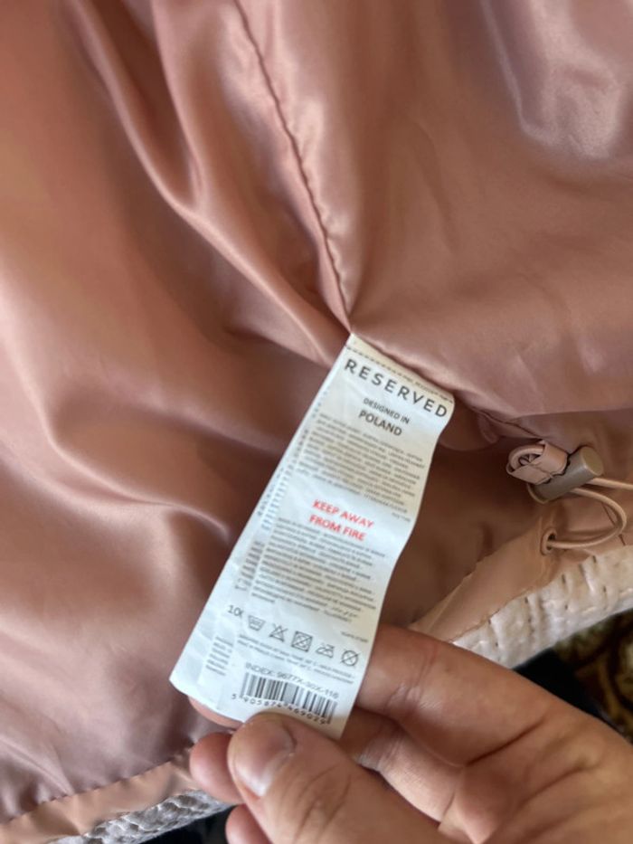 Doudoune rose taille 116 - photo numéro 5