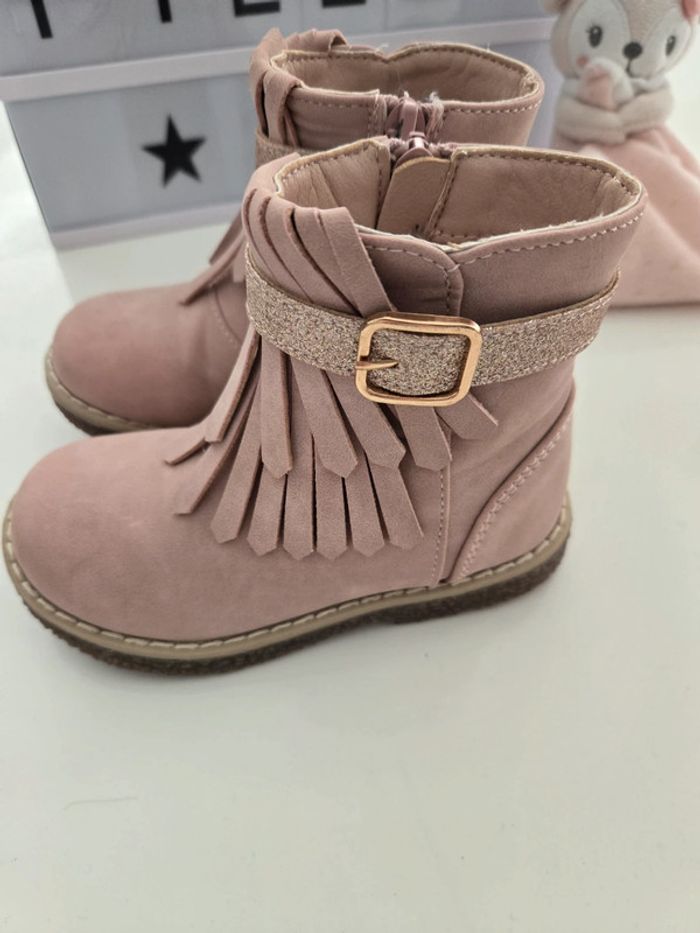 Bottines rose 23 - photo numéro 3