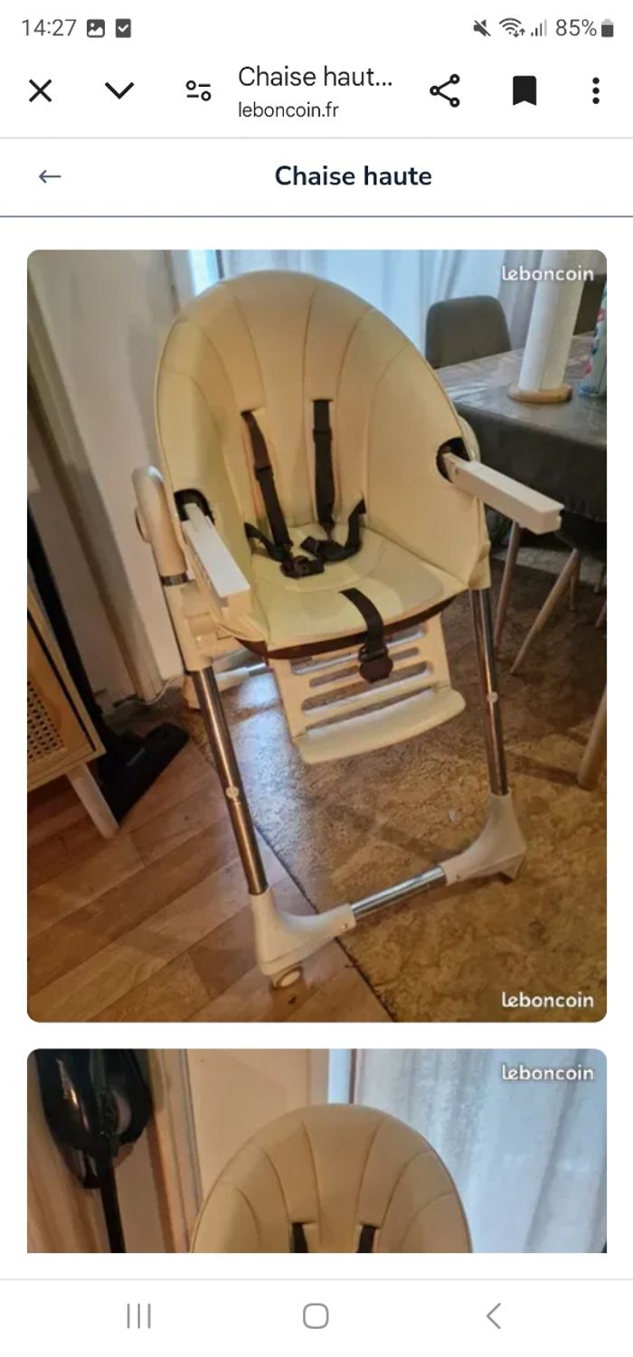 Chaise haute multifonctions - photo numéro 3